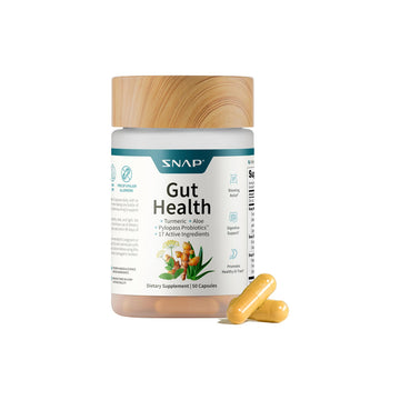 Snap Supplements  Gut Health and Spirulina Parent (50 Count (Pack of 1), Gut Health)