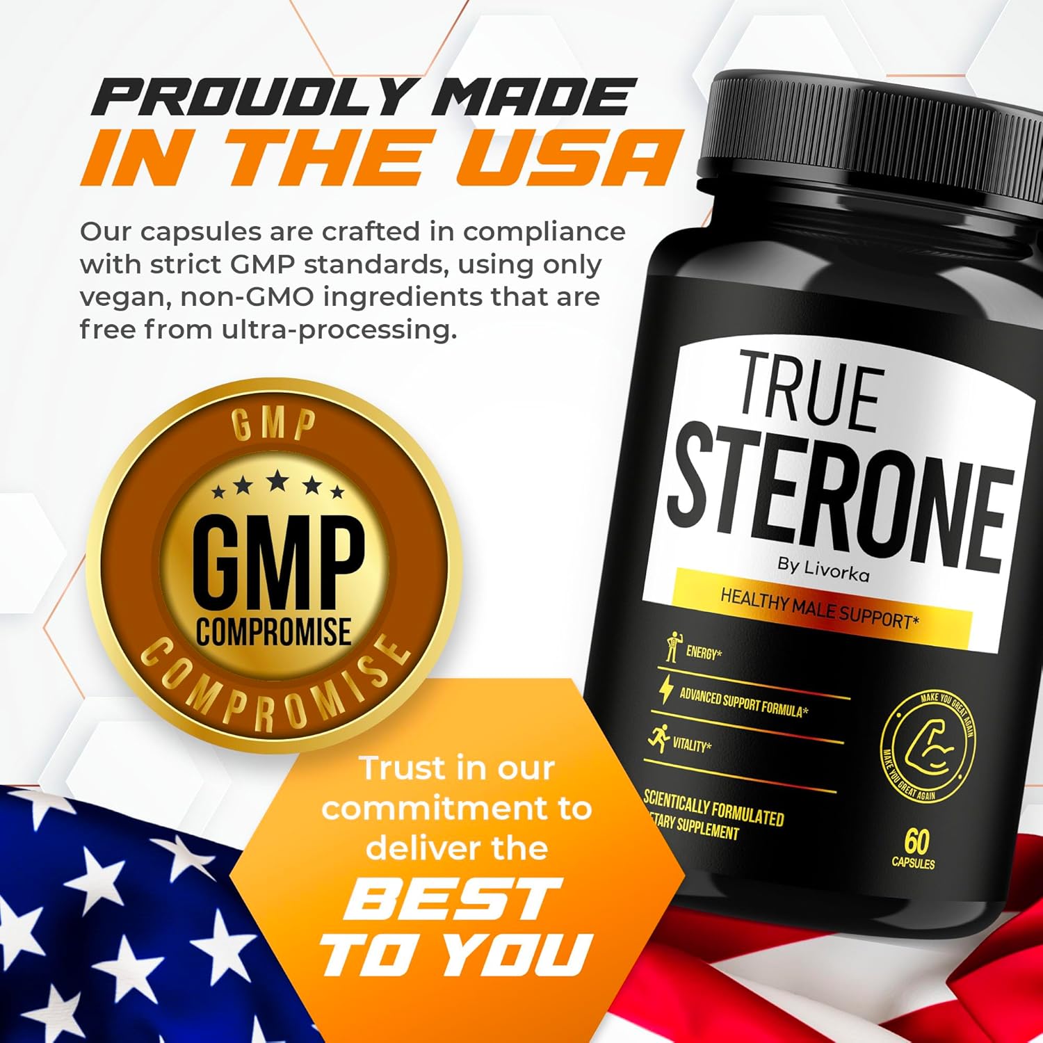 True Sterone Pills, Truesterone, True Sterone Pill, Pills True Sterone, True Sterone Vitamin Capsules, True Sterone Advanced Formula, True Sterone Reviews 60 Capsules for 1 Month
