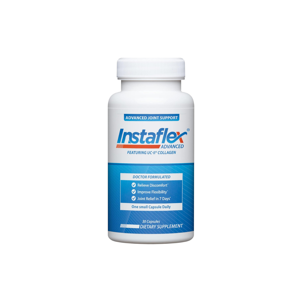 Instaflex  Advanced Joint Support Supplement - Turmeric, Resveratrol, Boswellia Serrata Extract, Bioperine, UC-II Collagen- 30 Count